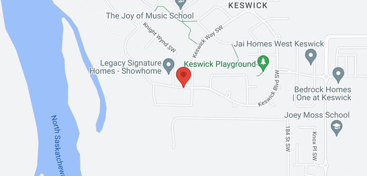 map of #3 3466 Keswick BV SW